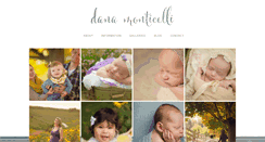 Desktop Screenshot of danamonticelliphotography.com
